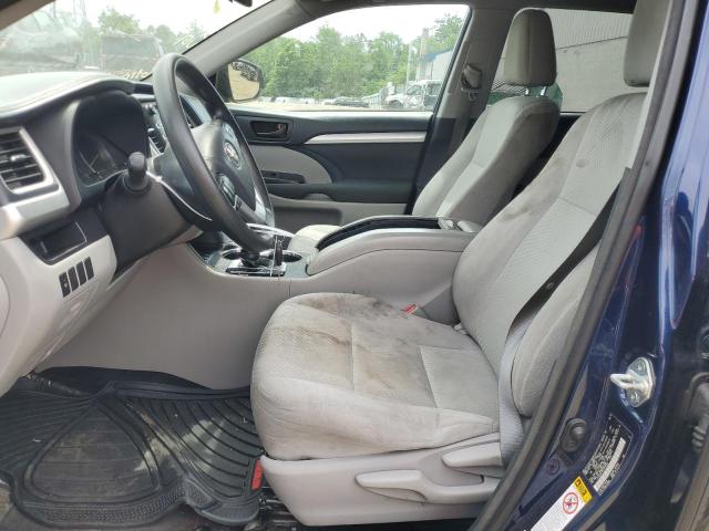 Parquets TOYOTA HIGHLANDER 2015 Blue