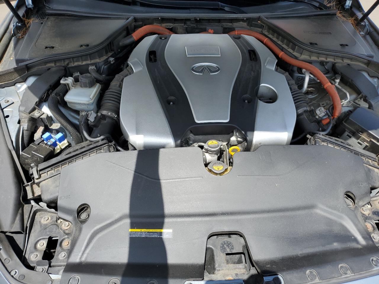 2014 Infiniti Q50 Hybrid Premium VIN: JN1AV7AR6EM703195 Lot: 63785645