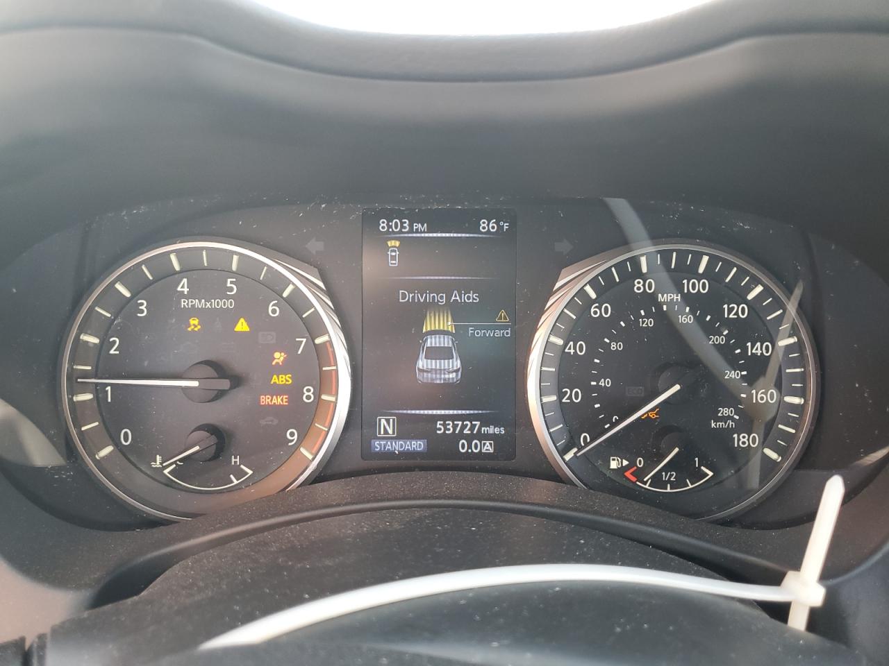 2020 Infiniti Q60 Pure VIN: JN1EV7EK8LM341172 Lot: 64258855