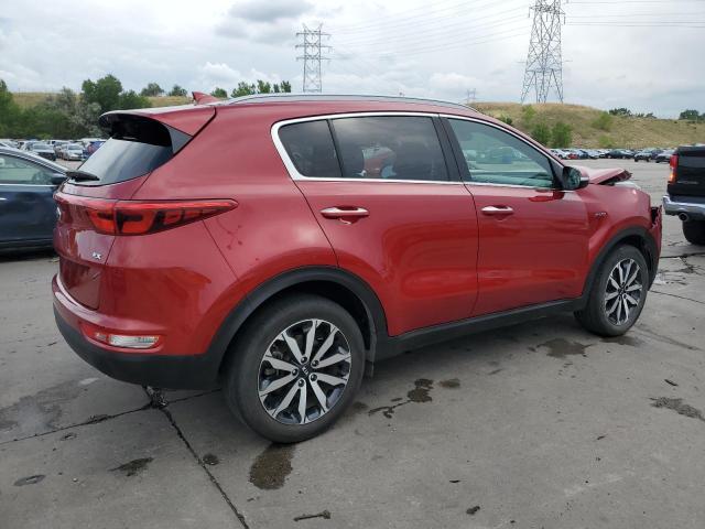  KIA SPORTAGE 2018 Красный
