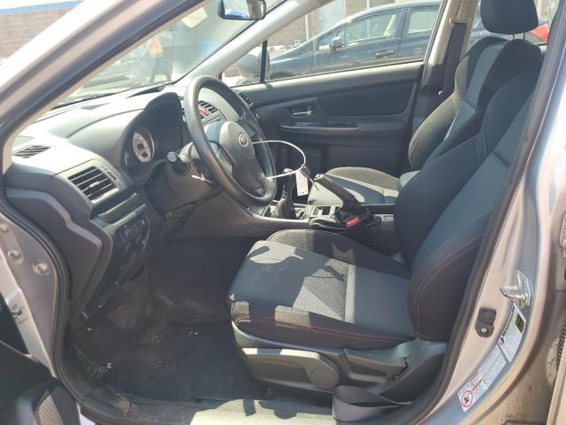  SUBARU IMPREZA 2012 Серебристый