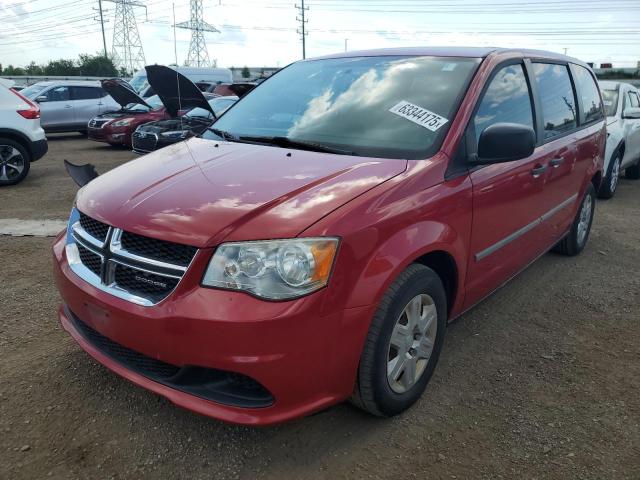 2012 DODGE GRAND CARAVAN SE à vendre chez Copart IL - CHICAGO NORTH