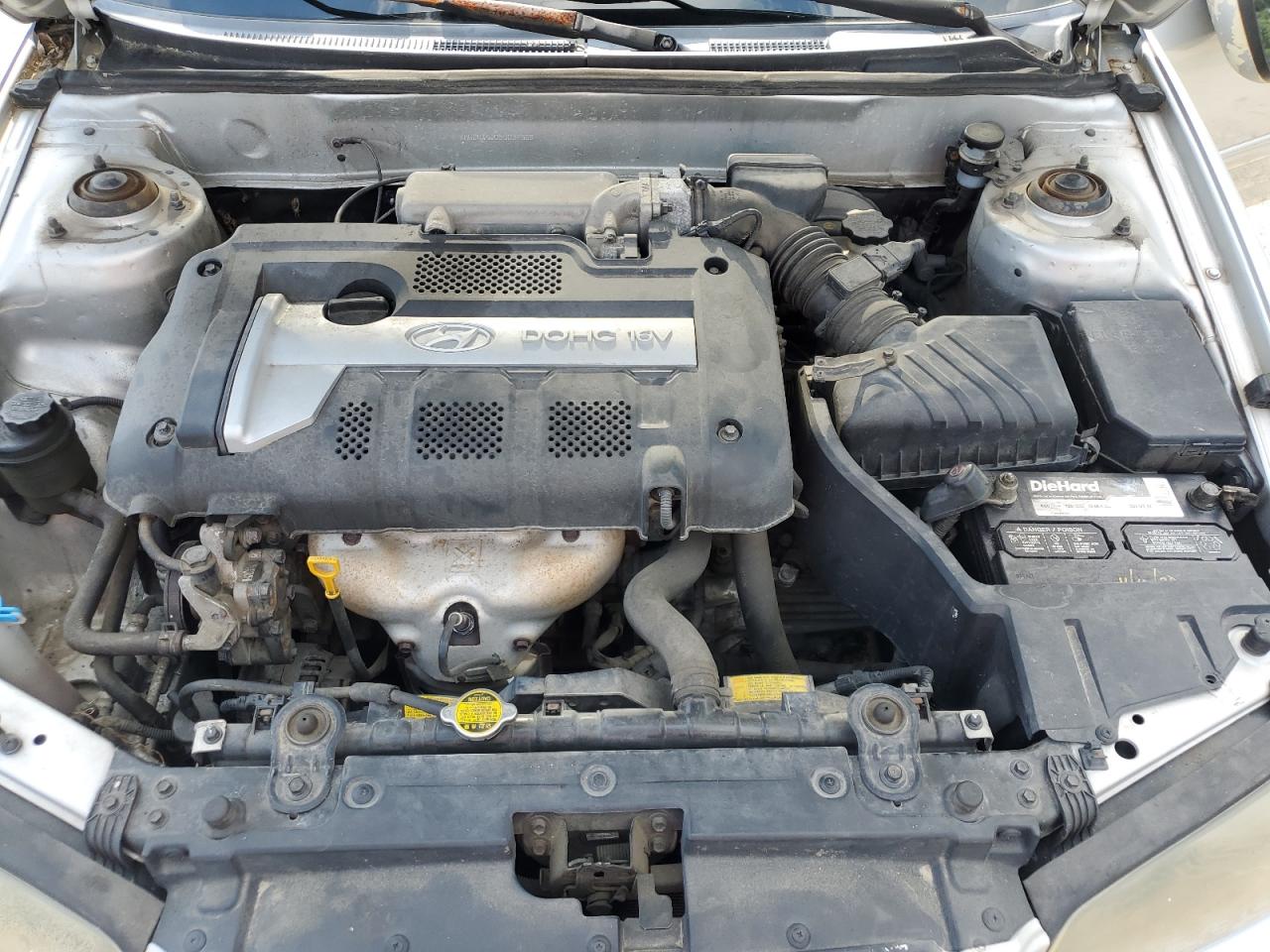 2005 Hyundai Elantra Gls VIN: KMHDN46D05U037968 Lot: 63322445