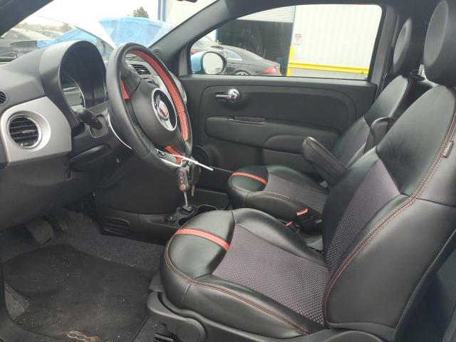  FIAT 500 2015 Blue