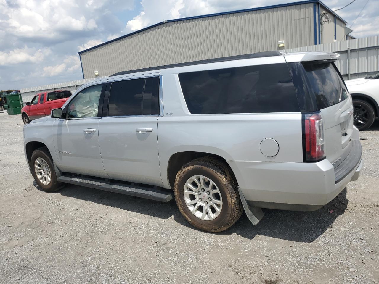 2019 GMC Yukon Xl K1500 Slt silver null gas 1GKS2GKC0KR210278 photo #3