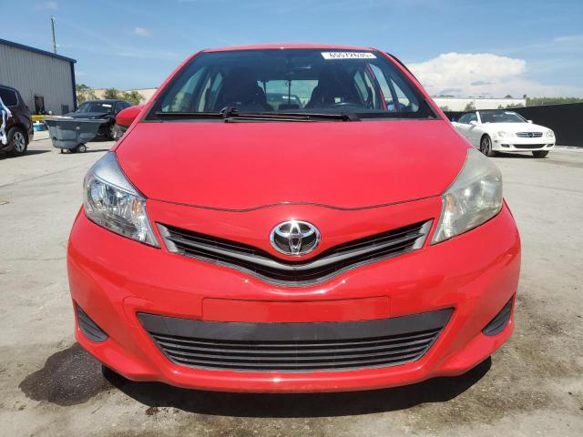  TOYOTA YARIS 2014 Czerwony
