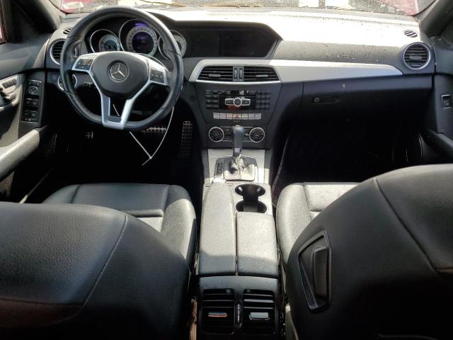 Sedans MERCEDES-BENZ C-CLASS 2014 Czerwony