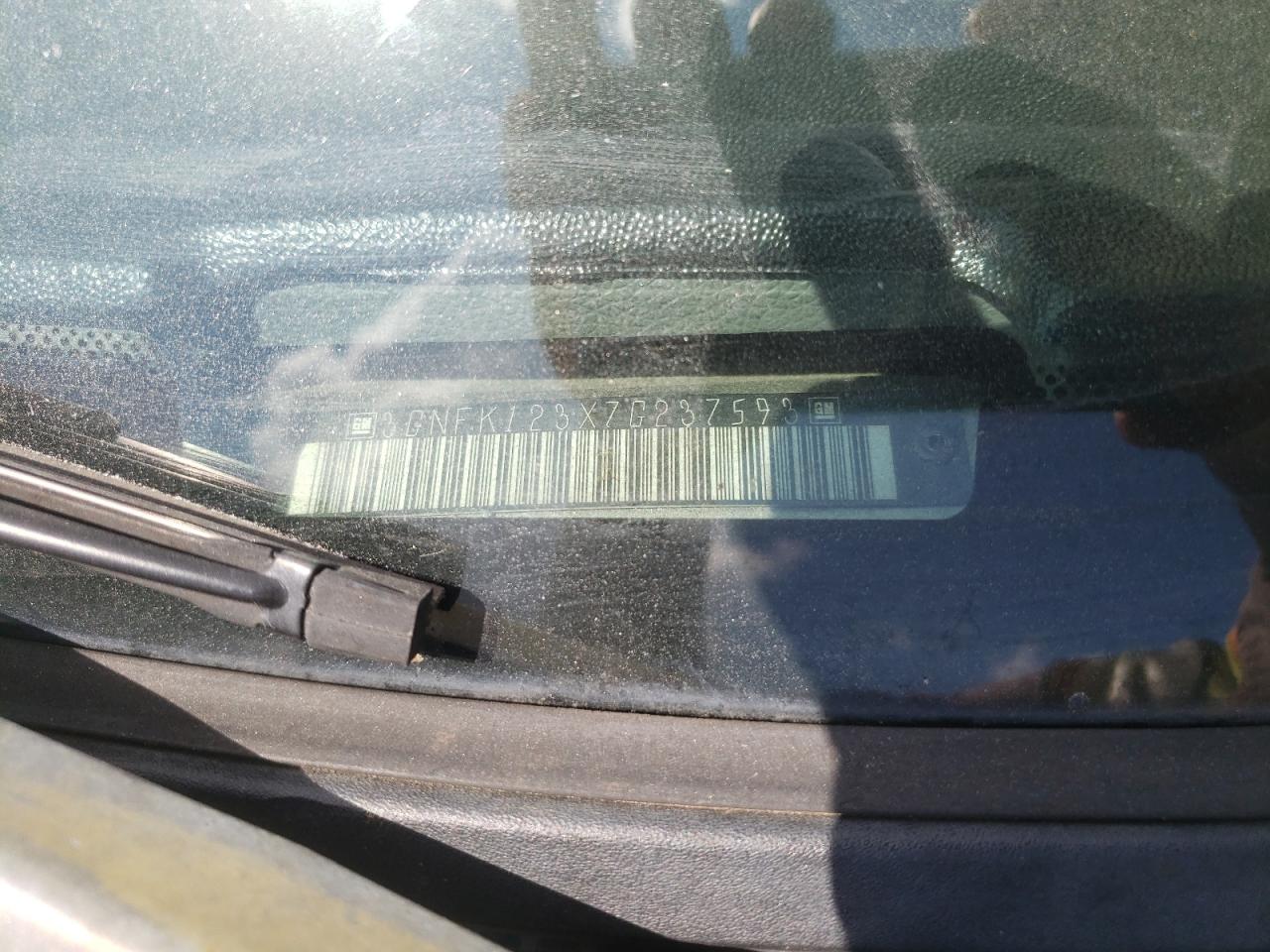 2007 Chevrolet Avalanche K1500 VIN: 3GNFK123X7G237593 Lot: 66940365