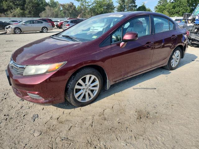  HONDA CIVIC 2012 Burgundy