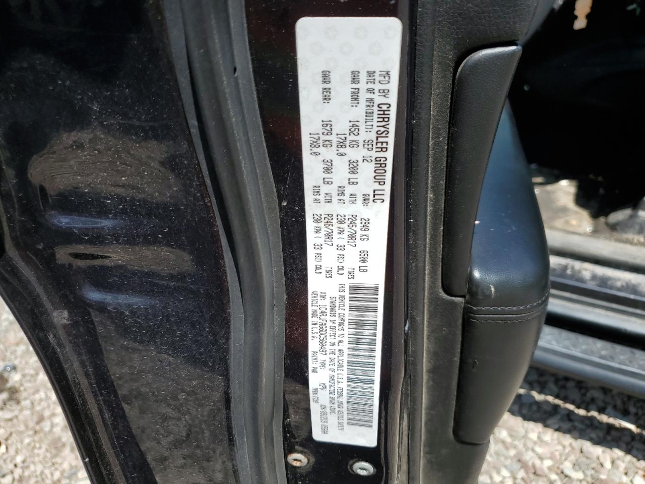 2013 Jeep Grand Cherokee Laredo VIN: 1C4RJFAG6DC560497 Lot: 65405545