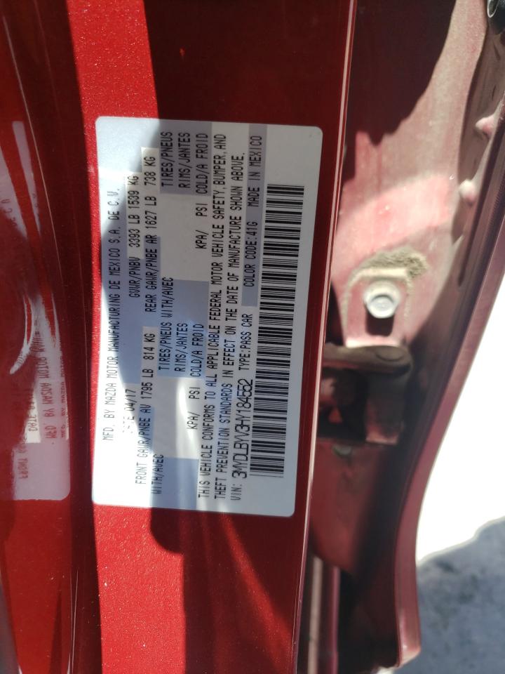 2017 Toyota Yaris Ia VIN: 3MYDLBYV3HY184552 Lot: 63320765