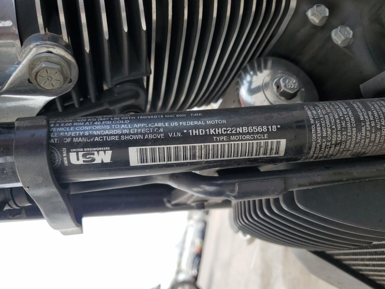 2022 Harley-Davidson Fltrx VIN: 1HD1KHC22NB656818 Lot: 65167665