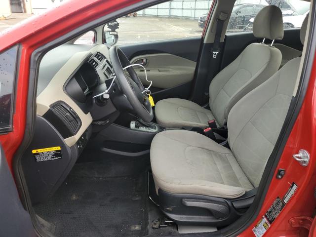  KIA RIO 2014 Czerwony
