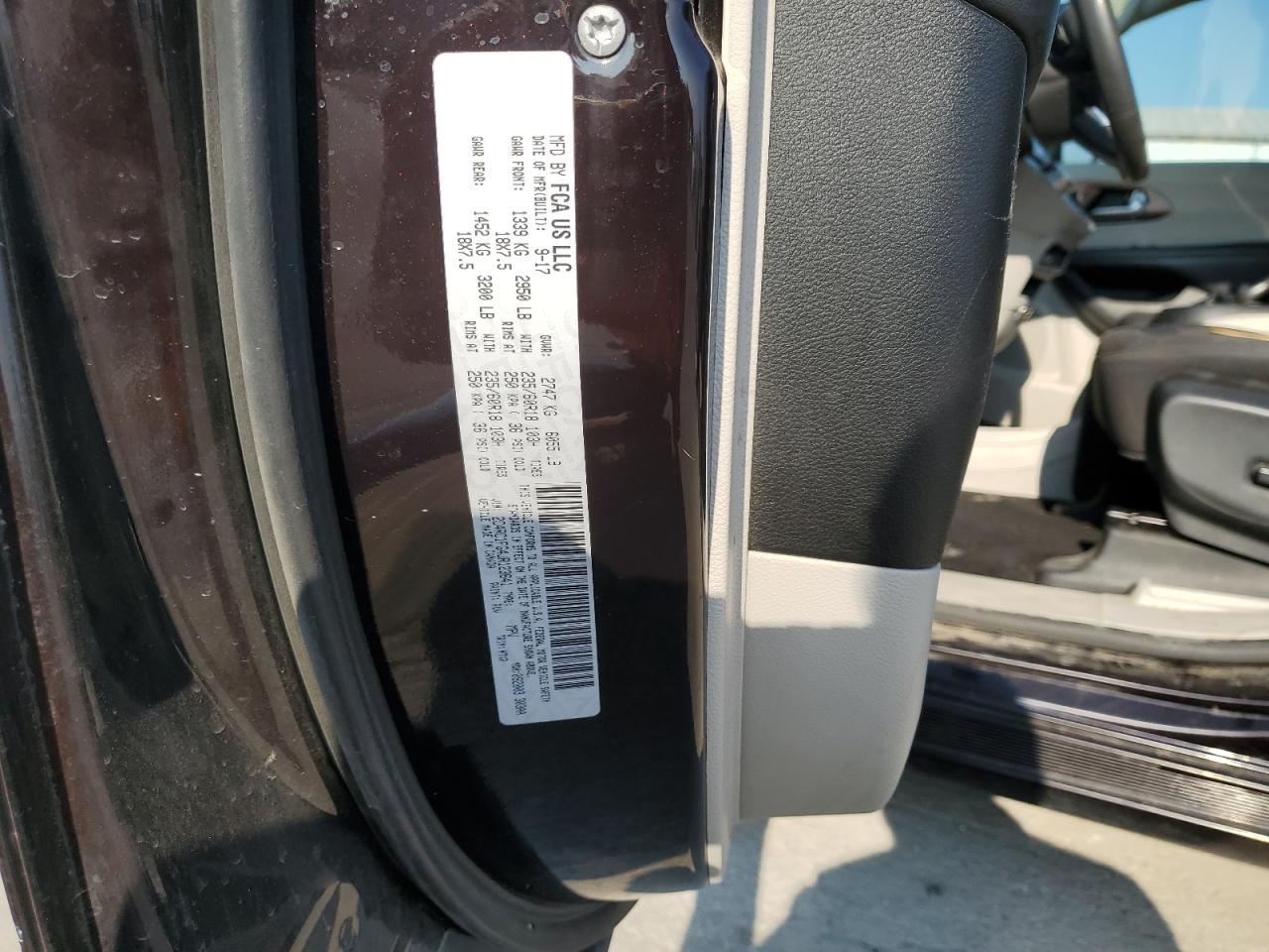 2018 Chrysler Pacifica Touring Plus VIN: 2C4RC1FG4JR123641 Lot: 63575425
