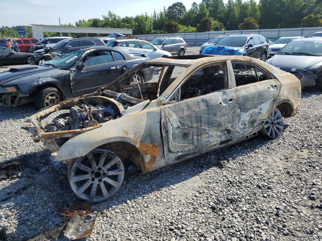 2014 Cadillac Ats Luxury orange null gas 1G6AH5RX6E0143748 photo #1