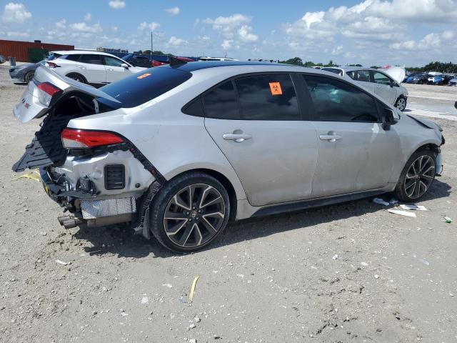  TOYOTA COROLLA 2022 Серебристый