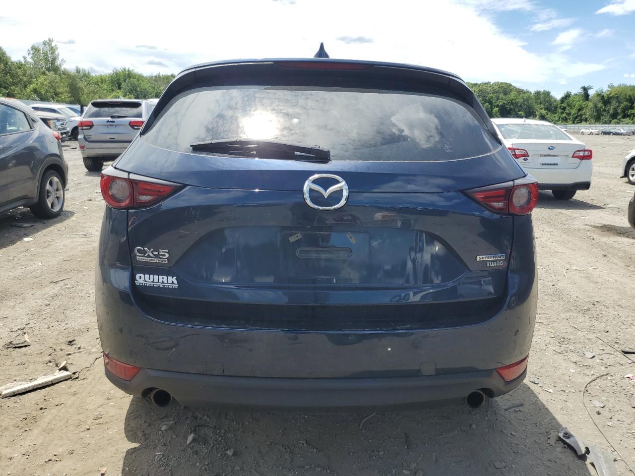 2021 Mazda Cx-5 Signature VIN: JM3KFBEY8M0415632 Lot: 65165535