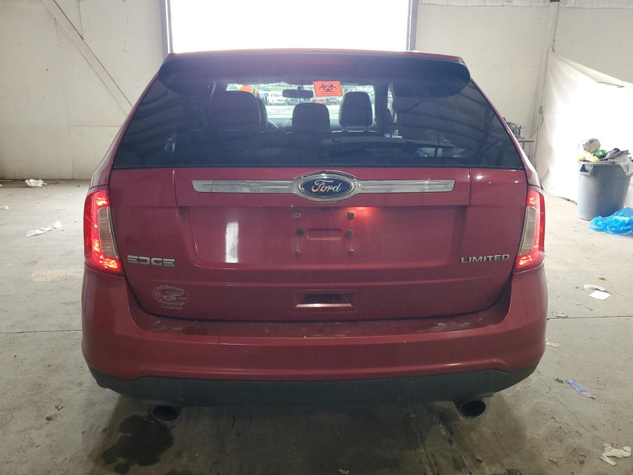 2012 Ford Edge Limited VIN: 2FMDK3KC5CBA57698 Lot: 64928015