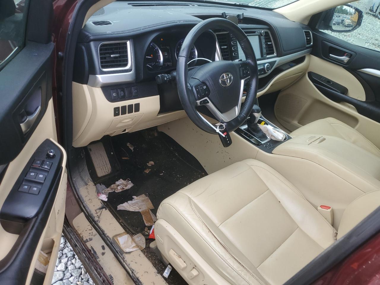 2017 Toyota Highlander Se VIN: 5TDKZRFH5HS195473 Lot: 64326765