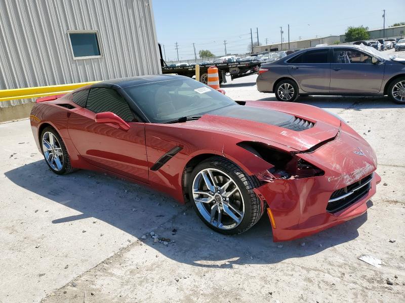 Coupet CHEVROLET CORVETTE 2015 Czerwony