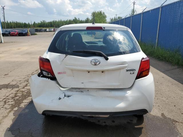 Hatchbacks TOYOTA YARIS 2015 Biały