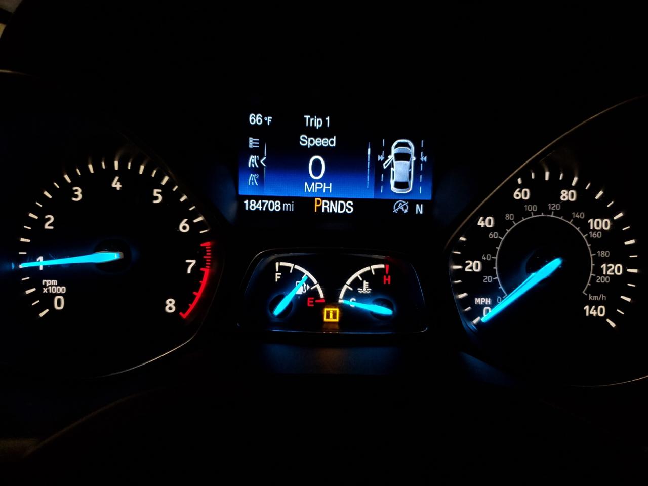 2017 Ford Escape Titanium VIN: 1FMCU9J92HUA64401 Lot: 65155895