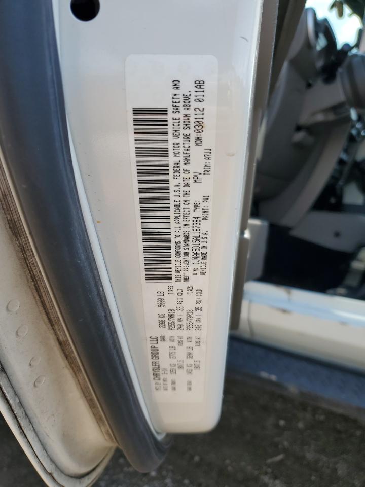 2010 Jeep Wrangler Sahara VIN: 1J4AA5D15AL167384 Lot: 64210485