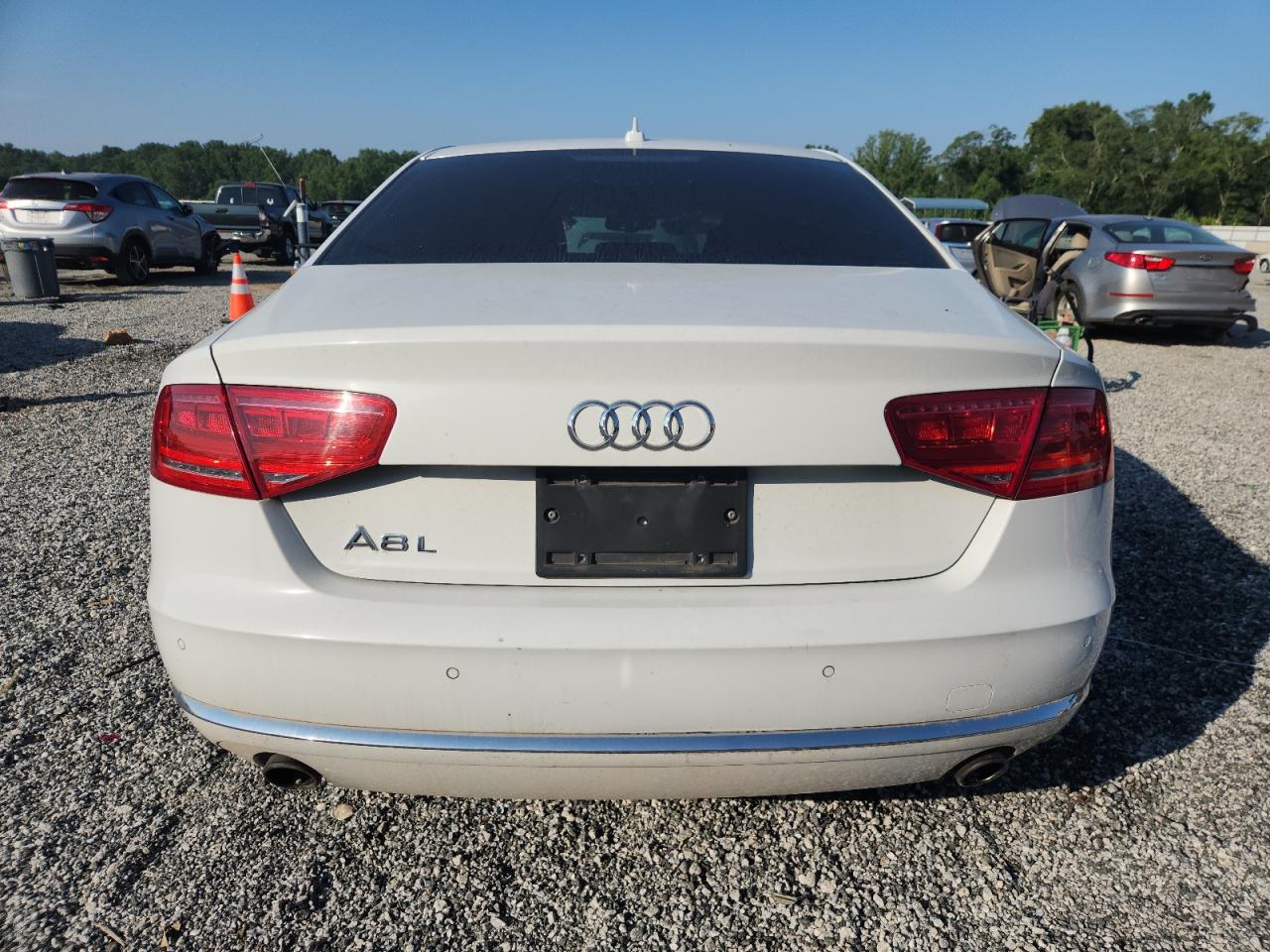 2014 Audi A8 L Quattro VIN: WAURGAFD1EN002429 Lot: 63762475