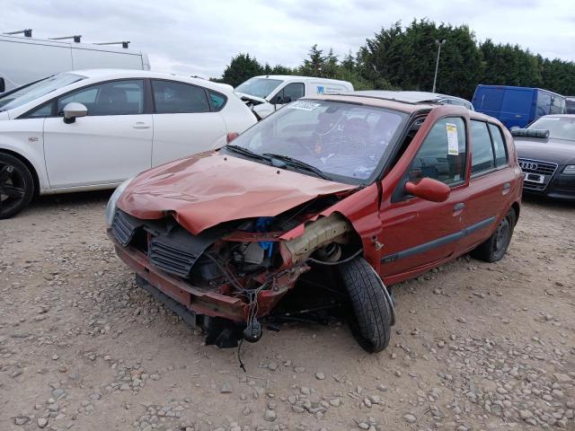 2005 RENAULT CLIO DYNAM for sale at Copart WISBECH