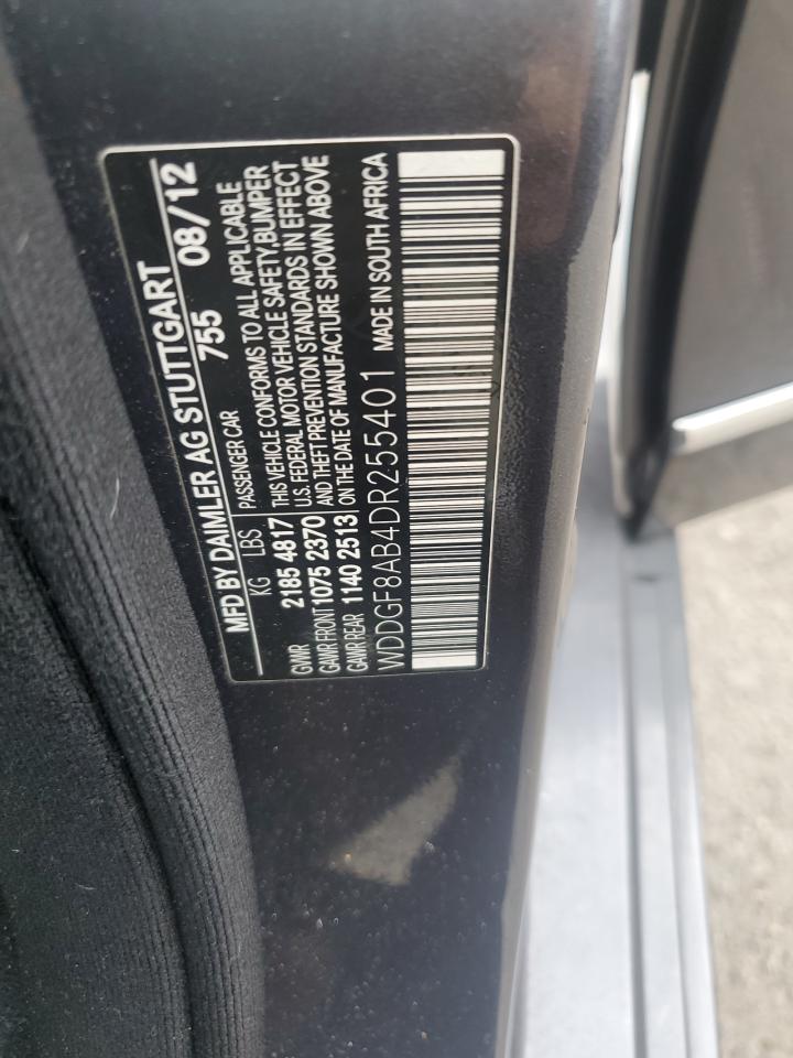 2013 Mercedes-Benz C 300 4Matic VIN: WDDGF8AB4DR255401 Lot: 65438015