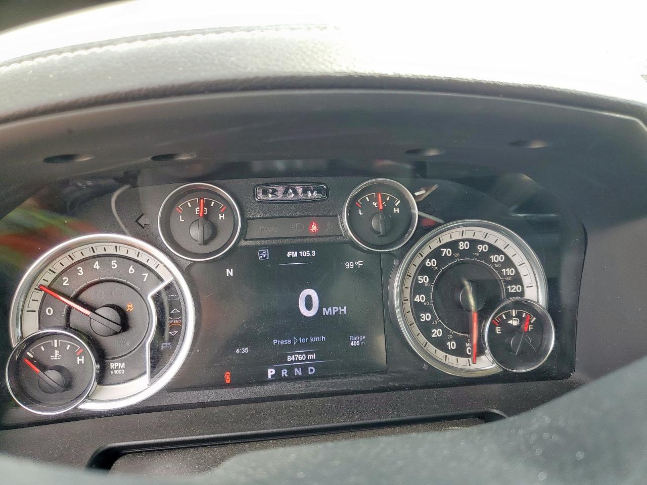 2016 Ram 1500 Laramie VIN: 1C6RR6NG3GS405135 Lot: 64223145