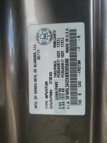 2011 HONDA ODYSSEY LX  