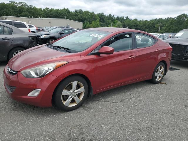 Седани HYUNDAI ELANTRA 2013 Червоний