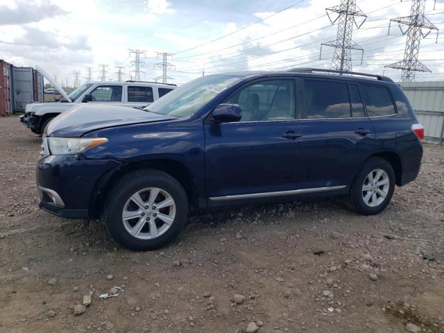  TOYOTA HIGHLANDER 2013 Blue