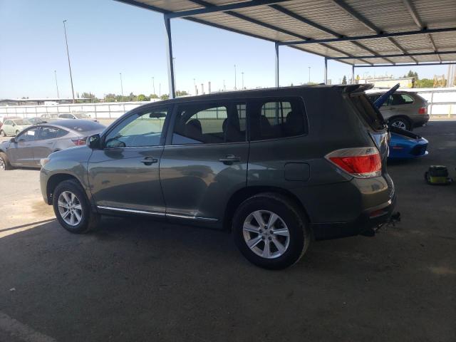  TOYOTA HIGHLANDER 2012 Zielony