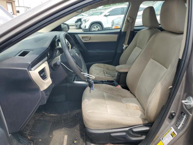  TOYOTA COROLLA 2016 Серебристый