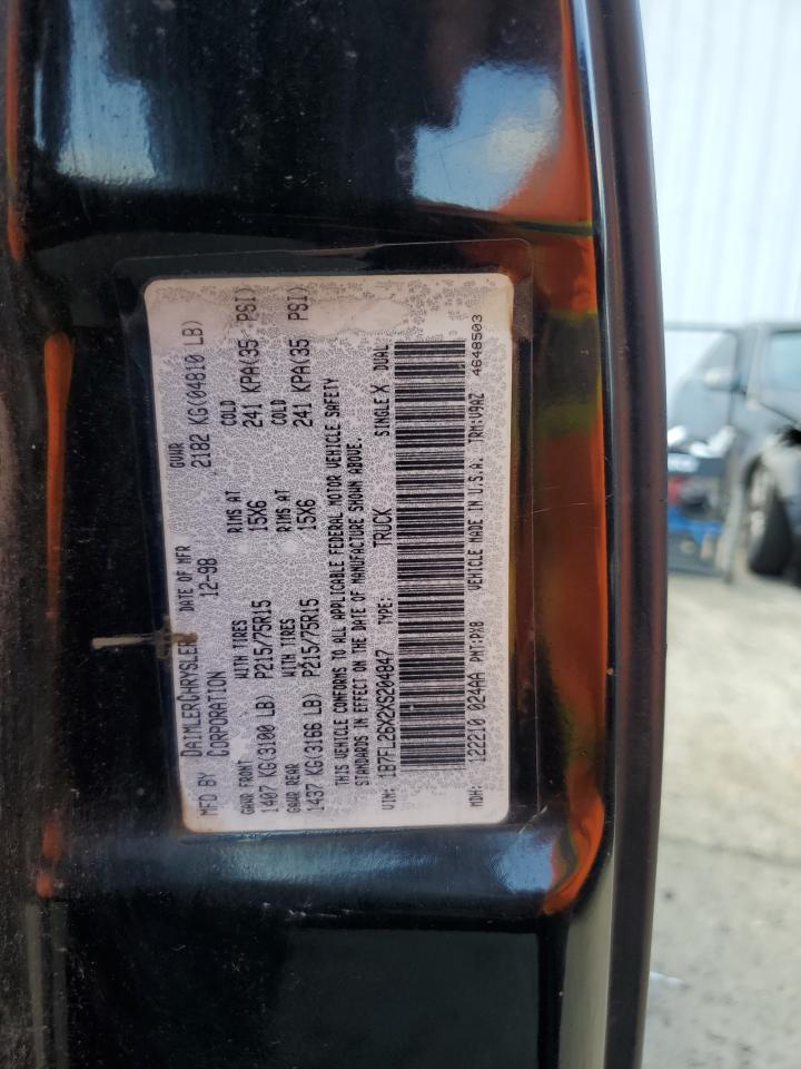 1999 Dodge Dakota VIN: 1B7FL26X2XS204847 Lot: 64227285