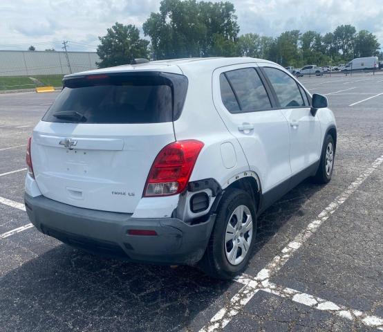 Parquets CHEVROLET TRAX 2016 White