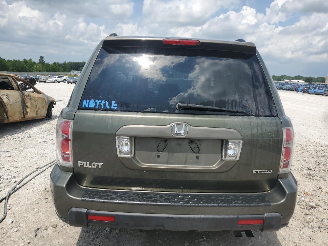 2006 Honda Pilot Ex VIN: 2HKYF18676H532969 Lot: 64229765