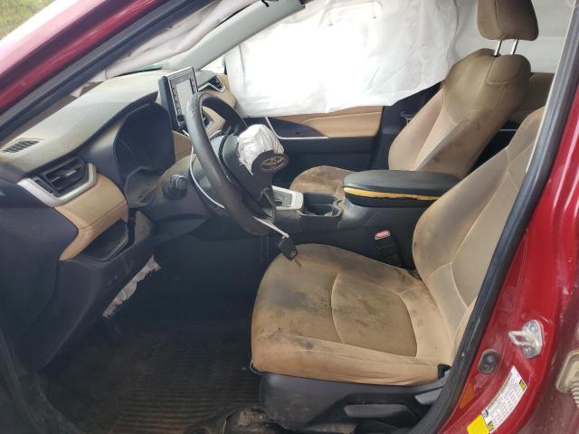  TOYOTA RAV4 2021 Burgundy