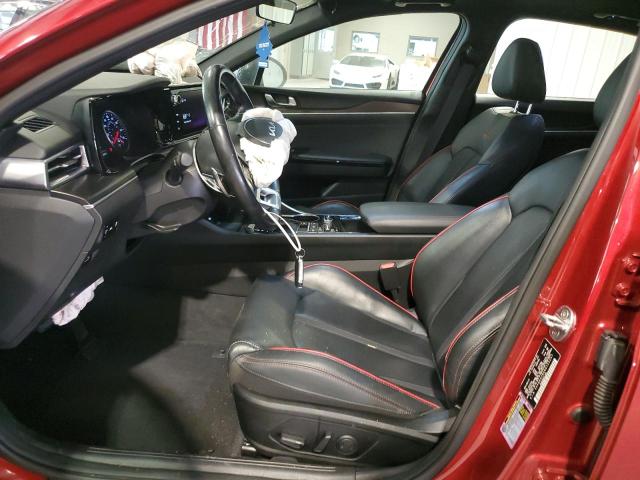  KIA K5 2022 Czerwony