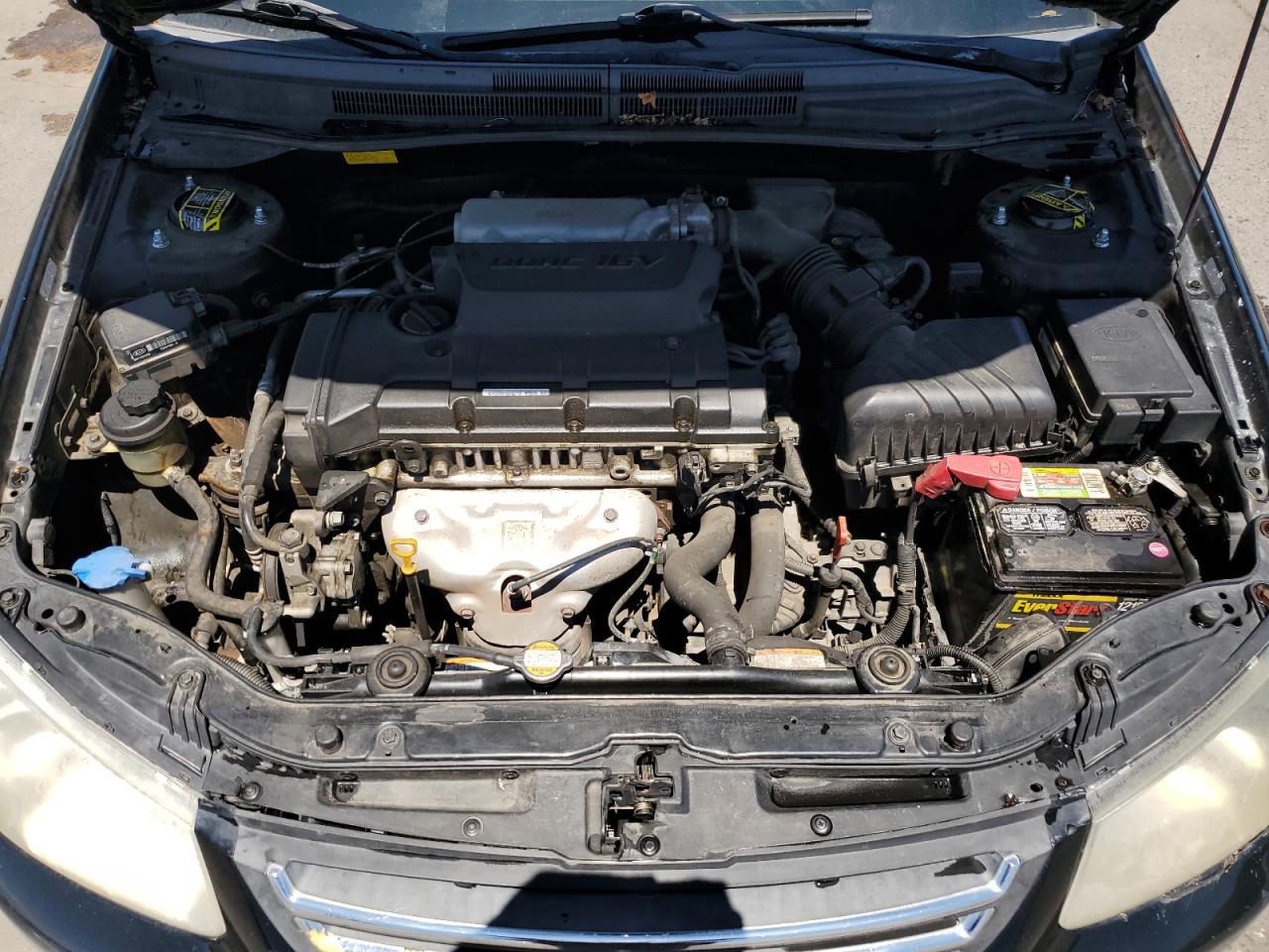 2008 Kia Spectra Ex VIN: KNAFE121685569115 Lot: 62959275