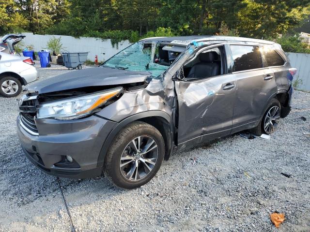  TOYOTA HIGHLANDER 2016 Szary