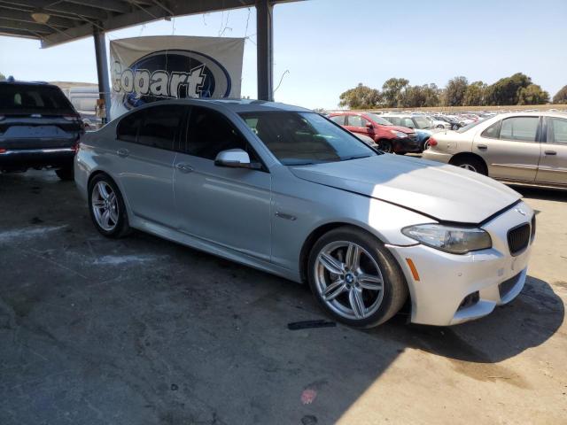 Sedans BMW 5 SERIES 2014 Srebrny