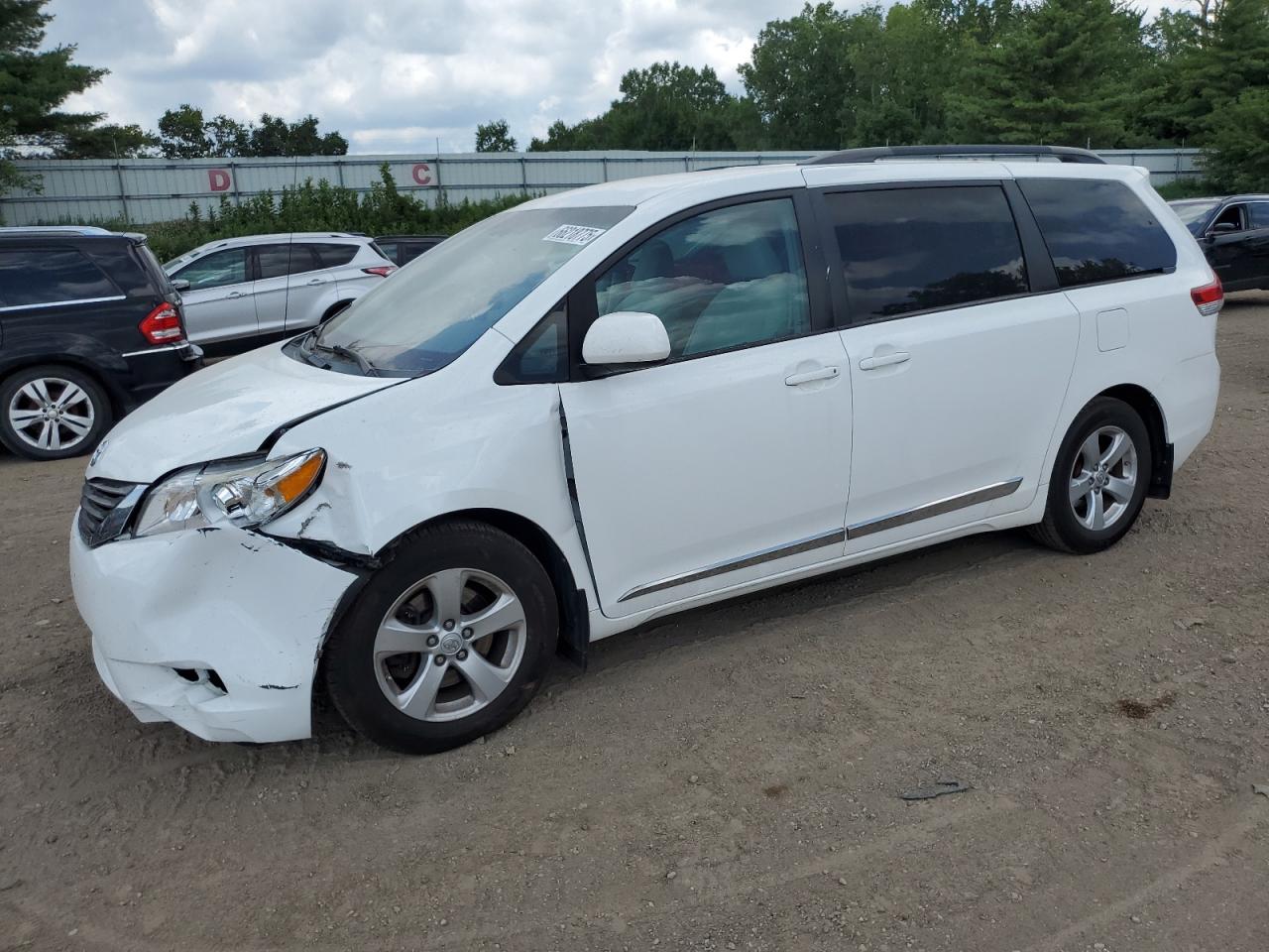 2012 Toyota Sienna Le VIN: 5TDKK3DC6CS210922 Lot: 66218775