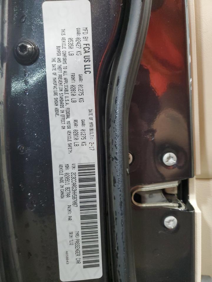 2017 Chrysler 300 Limited VIN: 2C3CCARG3HH587087 Lot: 66537275