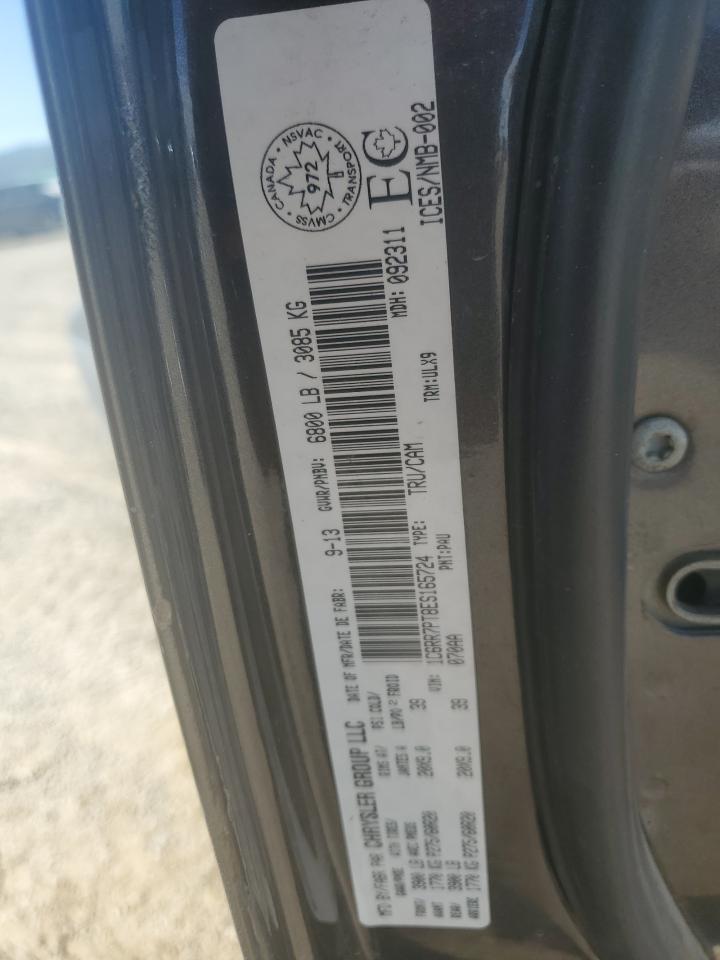 2014 Ram 1500 Longhorn VIN: 1C6RR7PT8ES165724 Lot: 63716375