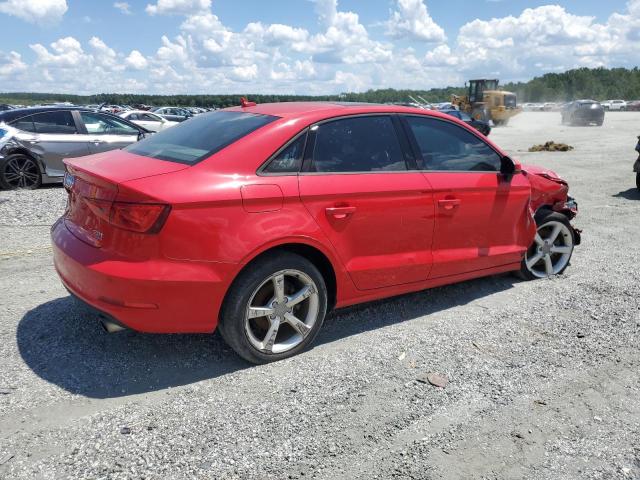 Sedans AUDI A3 2016 Czerwony