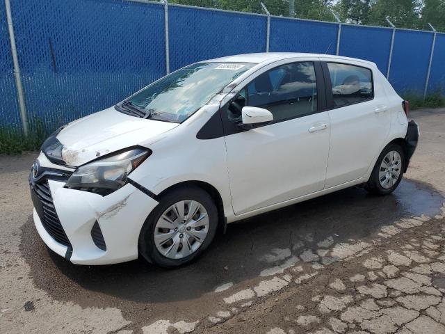 Hatchbacks TOYOTA YARIS 2015 Biały