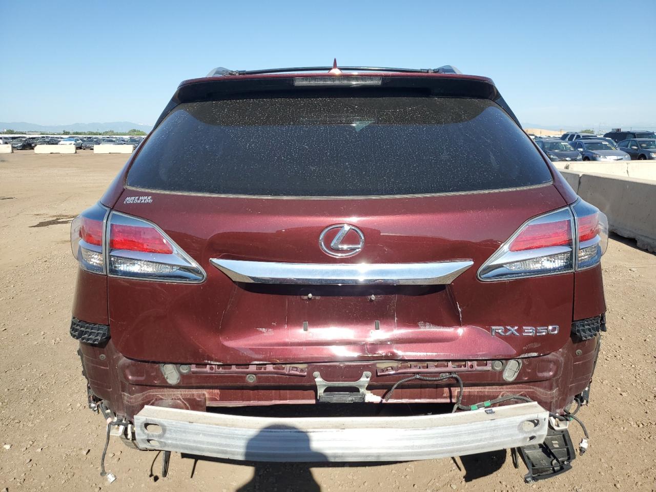 2013 Lexus Rx 350 Base VIN: 2T2BK1BAXDC186099 Lot: 63037515